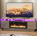 Centro de TV Style Decor con Chimenea LED RGB