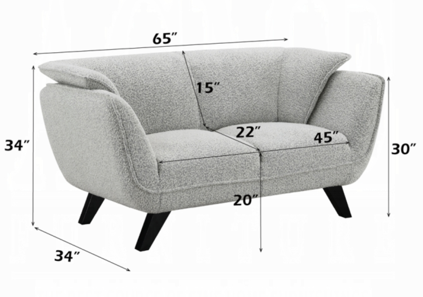 Nayeli Loveseat