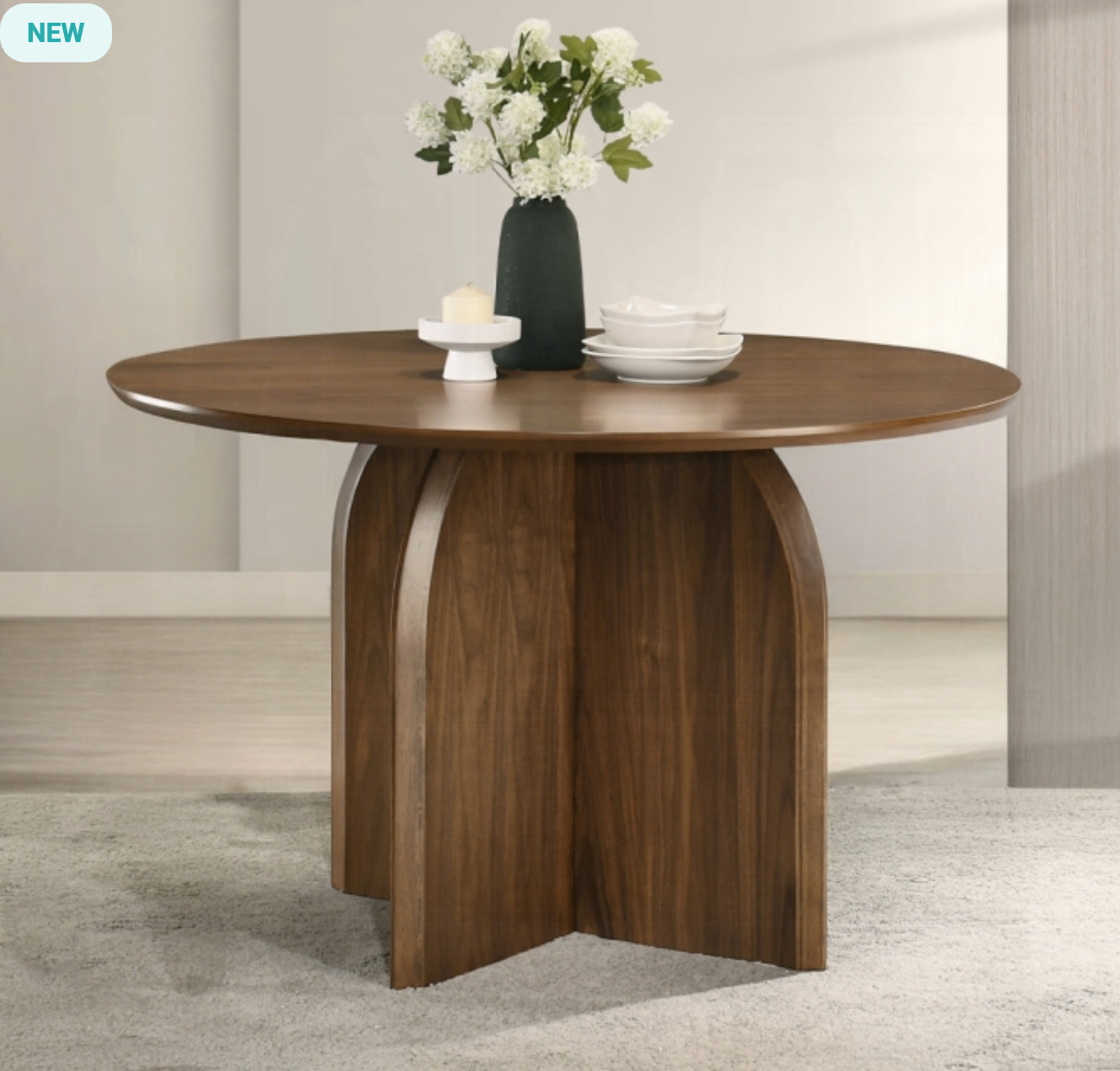 Delmon Round Dining Table