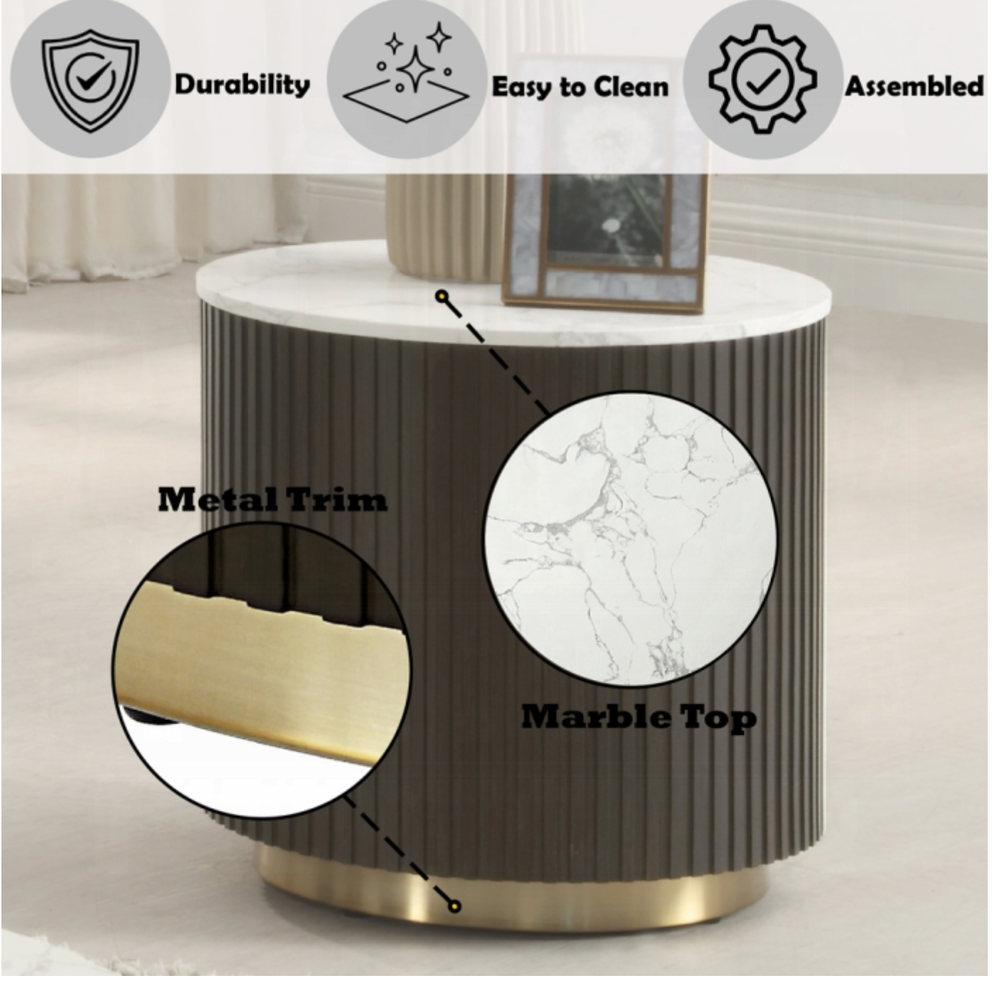 Clayten End Table
