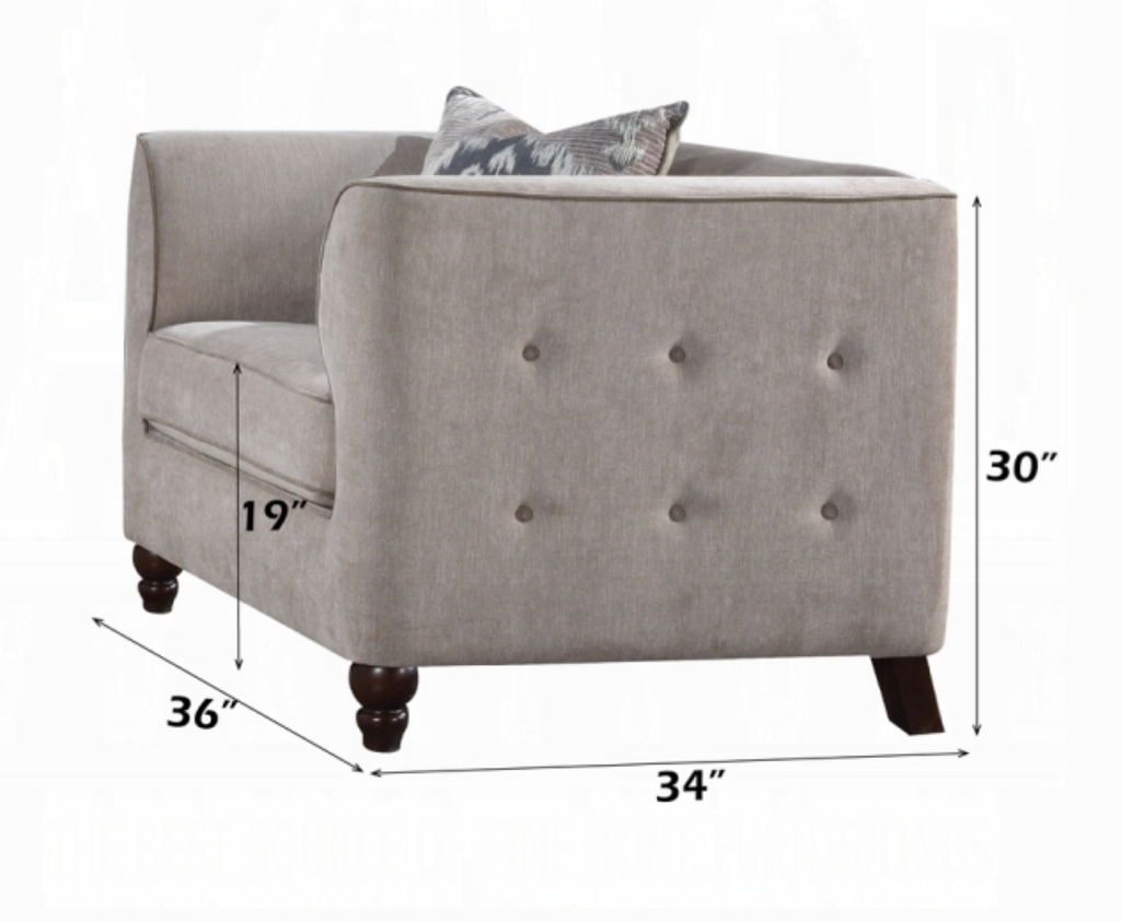 Cyndi Chair W/Pillow