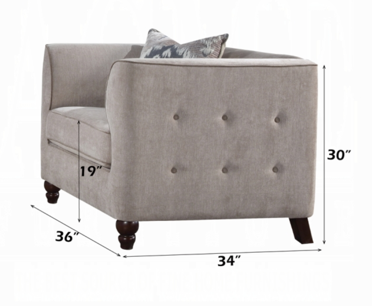 Cyndi Chair W/Pillow