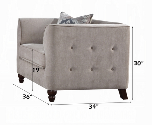 Cyndi Chair W/Pillow