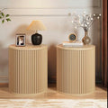 Mesa Auxiliar Moderna Wood Luxe 2 set