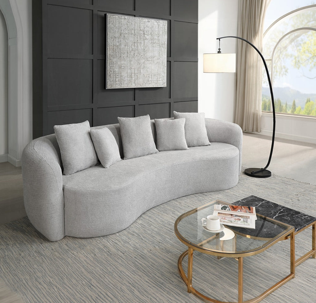 Sofa Curvo Moderno Elegante
