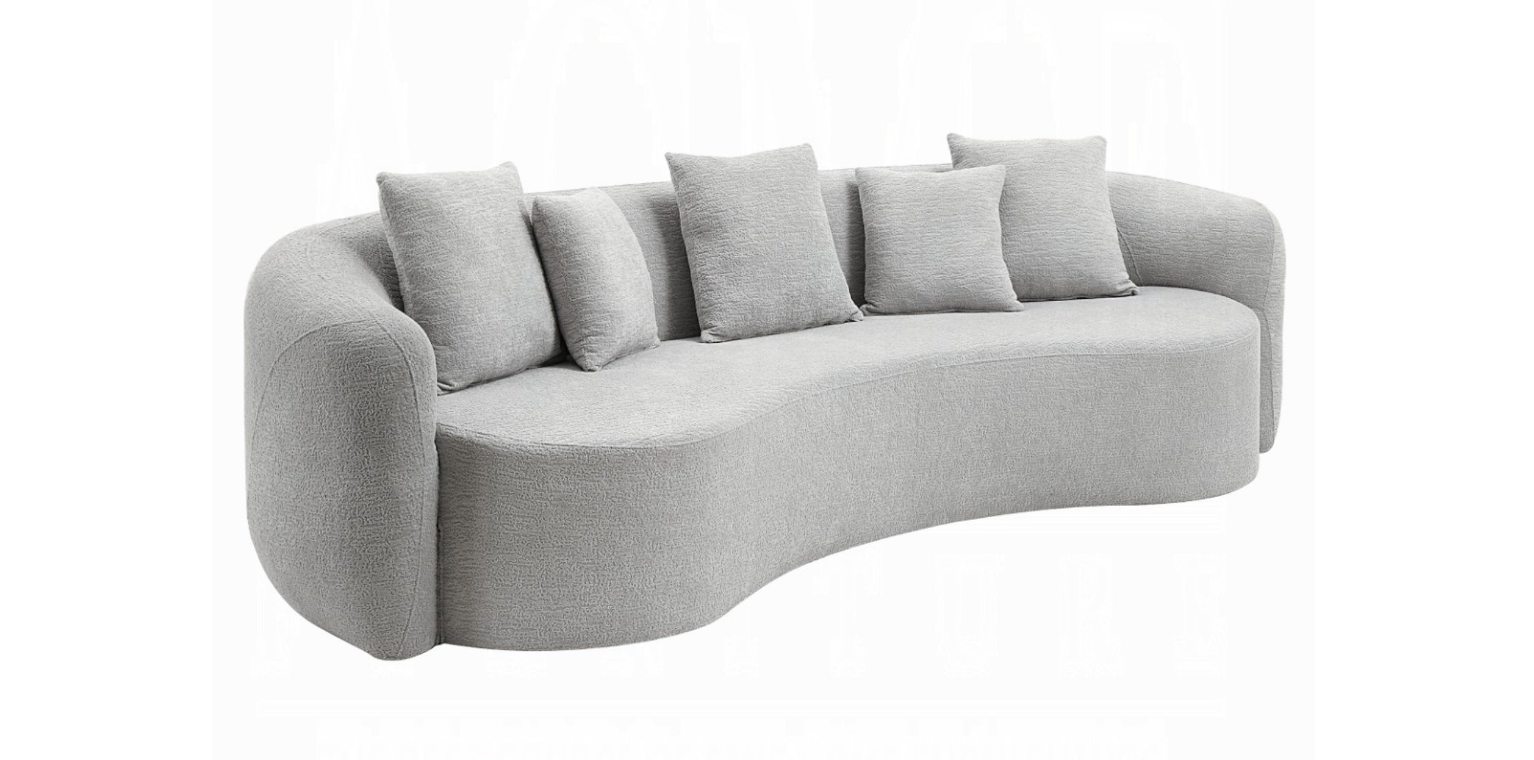 Sofa Curvo Moderno Elegante